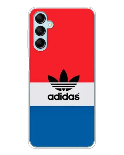 Чехол для Samsung Galaxy M16 с картинкой «Ретро блоки Adidas»
