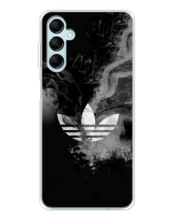 Чохол для Samsung Galaxy M16 з картинкою «Абстрактний дим Adidas»