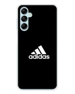 Чехол для Samsung Galaxy M16 с картинкой «Черная классика Adidas»