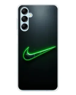 Чохол для Samsung Galaxy M16 з картинкою «Неоновий контур Nike»