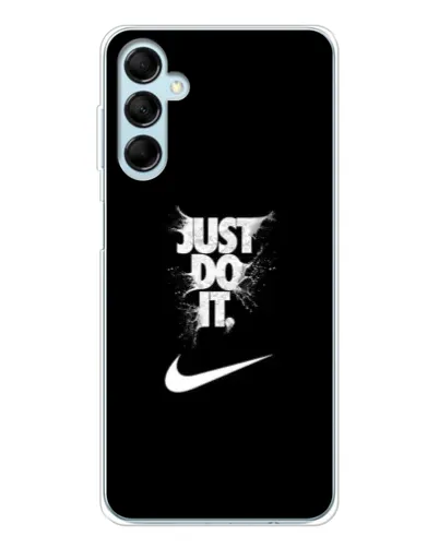 Чехол для Samsung Galaxy M16 с картинкой «Текстовый принт Nike» Чехол для Samsung Galaxy M16 с картинкой «Текстовый принт Nike»