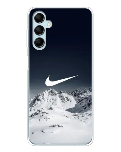 Чехол для Samsung Galaxy M16 с картинкой «Nike — зимние горы» Чехол для Samsung Galaxy M16 с картинкой «Nike — зимние горы»