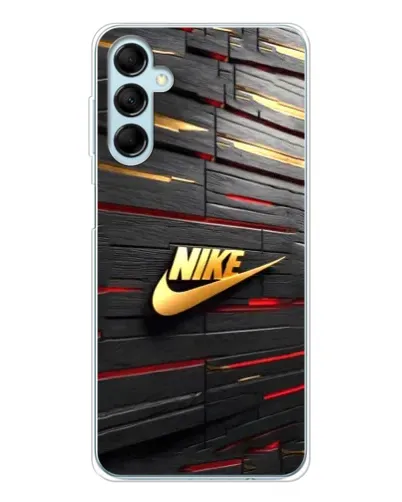 Чехол для Samsung Galaxy M16 с картинкой «Золотой Nike на металле» Чехол для Samsung Galaxy M16 с картинкой «Золотой Nike на металле»
