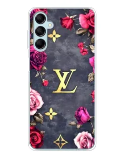 Чохол для Samsung Galaxy M16 з картинкою «Квітковий Louis Vuitton»