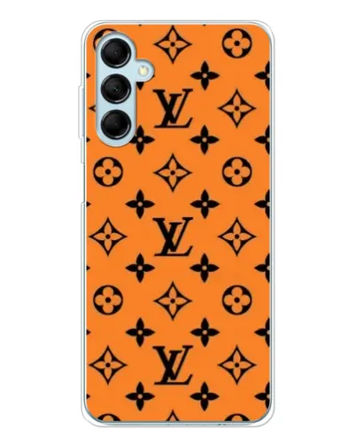 Чехол для Samsung Galaxy M16 с картинкой «Оранжевый стиль LV»