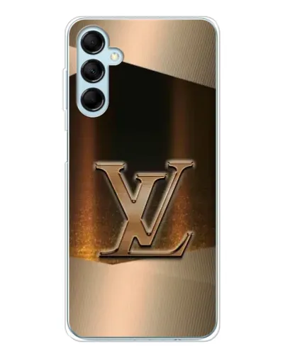 Чехол для Samsung Galaxy M16 с картинкой «LV — золотое сияние»