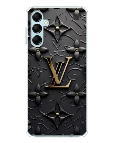 Чехол для Samsung Galaxy M16 с картинкой «Кожаная текстура LV»