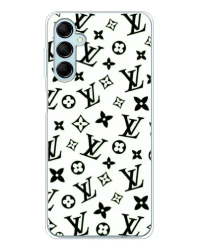 Чехол для Samsung Galaxy M16 с картинкой «Монохромный хаос LV»