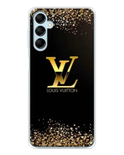 Чехол для Samsung Galaxy M16 с картинкой «LV — золотые искры»