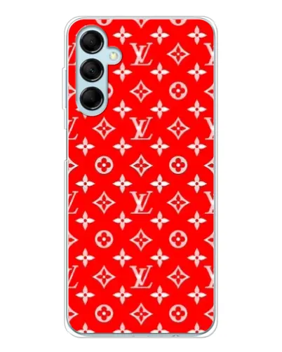Чехол для Samsung Galaxy M16 с картинкой «Яркий паттерн LV»