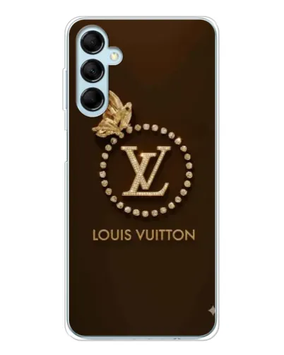Чехол для Samsung Galaxy M16 с картинкой «LV — золотая печать»