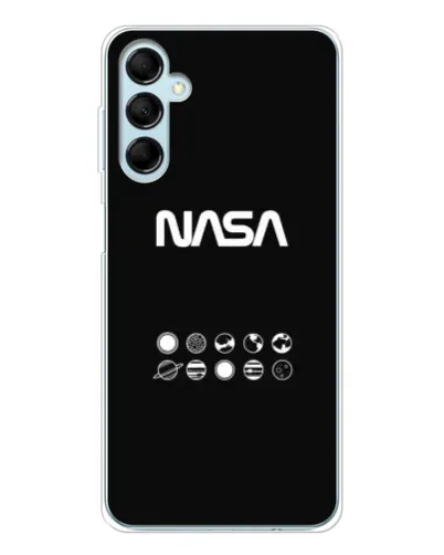 Чехол для Samsung Galaxy M16 с картинкой «NASA — технический принт» Чехол для Samsung Galaxy M16 с картинкой «NASA — технический принт»