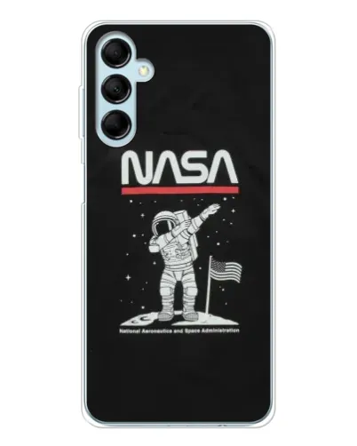Чехол для Samsung Galaxy M16 с картинкой «NASA — шагаем по Луне» Чехол для Samsung Galaxy M16 с картинкой «NASA — шагаем по Луне»