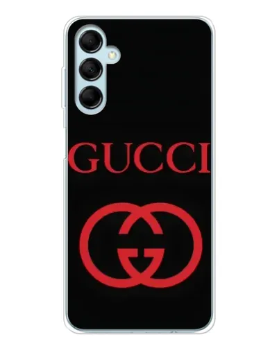 Чехол для Samsung Galaxy M16 с картинкой «Gucci — красный логотип» Чехол для Samsung Galaxy M16 с картинкой «Gucci — красный логотип»