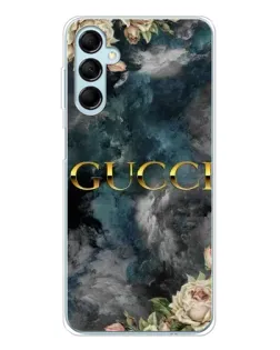 Чохол для Samsung Galaxy M16 з картинкою «Абстрактні квіти Gucci»