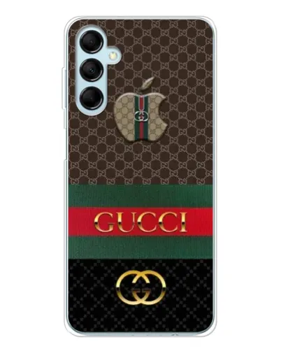 Чехол для Samsung Galaxy M16 с картинкой «Gucci — брендированный десерт» Чехол для Samsung Galaxy M16 с картинкой «Gucci — брендированный десерт»