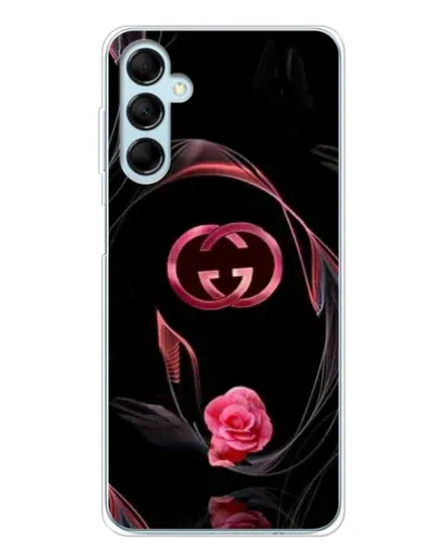 Чехол для Samsung Galaxy M16 с картинкой «Gucci — неоновая роза» Чехол для Samsung Galaxy M16 с картинкой «Gucci — неоновая роза»