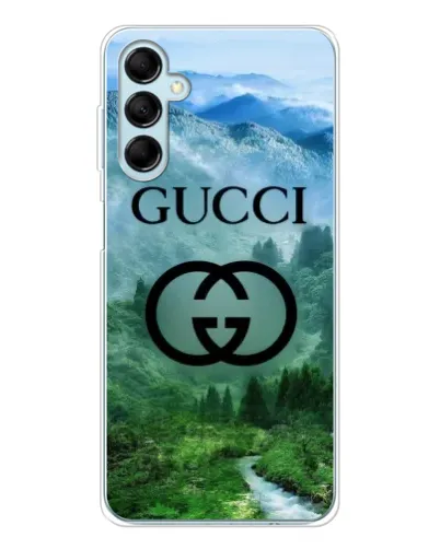 Чехол для Samsung Galaxy M16 с картинкой «Gucci — горный пейзаж» Чехол для Samsung Galaxy M16 с картинкой «Gucci — горный пейзаж»