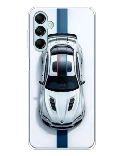 Чехол для Samsung Galaxy M16 с картинкой «Вид сверху — BMW M» Чехол для Samsung Galaxy M16 с картинкой «Вид сверху — BMW M»