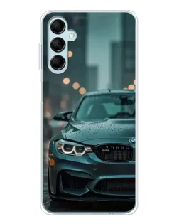 Чехол для Samsung Galaxy M16 с картинкой «BMW в огнях города» Чехол для Samsung Galaxy M16 с картинкой «BMW в огнях города»