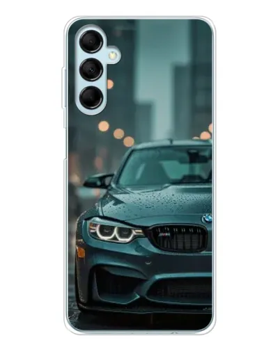 Чехол для Samsung Galaxy M16 с картинкой «BMW в огнях города» Чехол для Samsung Galaxy M16 с картинкой «BMW в огнях города»