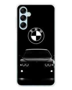 Чехол для Samsung Galaxy M16 с картинкой «BMW — взгляд из темноты» Чехол для Samsung Galaxy M16 с картинкой «BMW — взгляд из темноты»