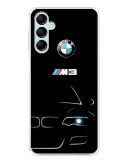 Чехол для Samsung Galaxy M16 с картинкой «Минималистичный принт BMW M3» Чехол для Samsung Galaxy M16 с картинкой «Минималистичный принт BMW M3»