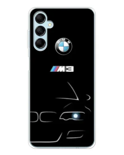 Чехол для Samsung Galaxy M16 с картинкой «Минималистичный принт BMW M3» Чехол для Samsung Galaxy M16 с картинкой «Минималистичный принт BMW M3»