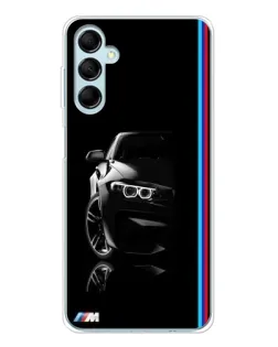 Чехол для Samsung Galaxy M16 с картинкой «Силуэт BMW в темноте» Чехол для Samsung Galaxy M16 с картинкой «Силуэт BMW в темноте»