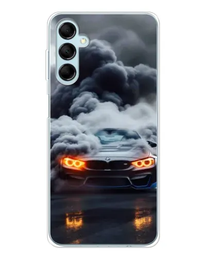 Чехол для Samsung Galaxy M16 с картинкой «BMW в дыму» Чехол для Samsung Galaxy M16 с картинкой «BMW в дыму»