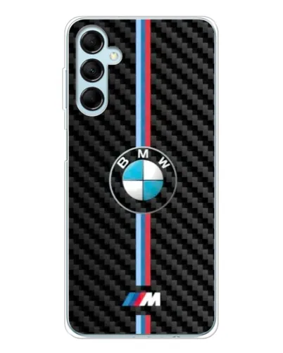 Чехол для Samsung Galaxy M16 с картинкой «Эмблема BMW и карбон» Чехол для Samsung Galaxy M16 с картинкой «Эмблема BMW и карбон»
