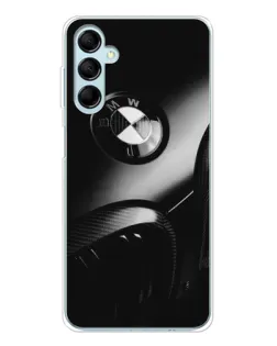 Чехол для Samsung Galaxy M16 с картинкой «Эмблема BMW — макро» Чехол для Samsung Galaxy M16 с картинкой «Эмблема BMW — макро»