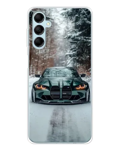 Чехол для Samsung Galaxy M16 с картинкой «BMW в зимнем лесу» Чехол для Samsung Galaxy M16 с картинкой «BMW в зимнем лесу»