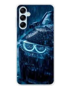 Чехол для Samsung Galaxy M16 с картинкой «BMW под дождем» Чехол для Samsung Galaxy M16 с картинкой «BMW под дождем»