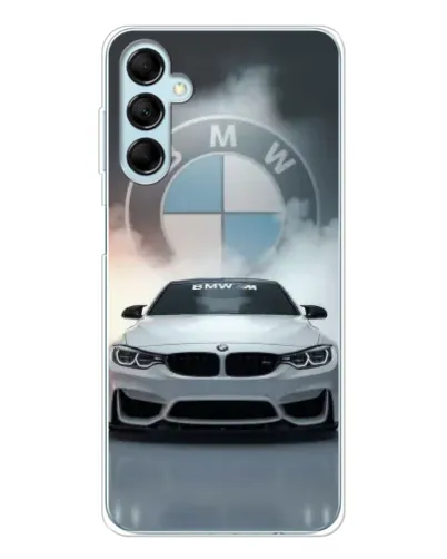 Чехол для Samsung Galaxy M16 с картинкой «BMW в белом дыму» Чехол для Samsung Galaxy M16 с картинкой «BMW в белом дыму»