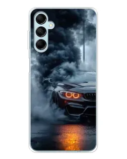 Чехол для Samsung Galaxy M16 с картинкой «BMW M-Power — абстракция» Чехол для Samsung Galaxy M16 с картинкой «BMW M-Power — абстракция»