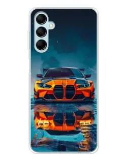 Чехол для Samsung Galaxy M16 с картинкой «BMW — золотая эмблема» Чехол для Samsung Galaxy M16 с картинкой «BMW — золотая эмблема»