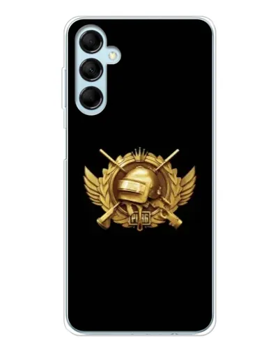 Чехол для Samsung Galaxy M16 с картинкой «PUBG — оранжевый градиент» Чехол для Samsung Galaxy M16 с картинкой «PUBG — оранжевый градиент»