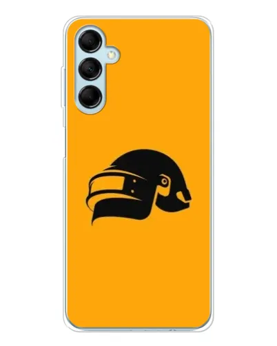 Чехол для Samsung Galaxy M16 с картинкой «PUBG — золотой шлем» Чехол для Samsung Galaxy M16 с картинкой «PUBG — золотой шлем»