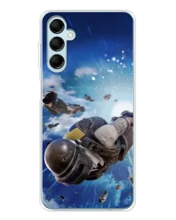 Чохол для Samsung Galaxy M16 з картинкою «Десант PUBG — стрибок» Чохол для Samsung Galaxy M16 з картинкою «Десант PUBG — стрибок»