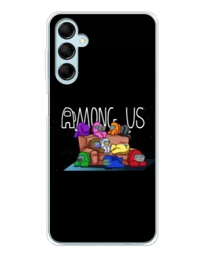 Чехол для Samsung Galaxy M16 с картинкой «Логотип Among Us» Чехол для Samsung Galaxy M16 с картинкой «Логотип Among Us»