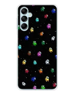 Чохол для Samsung Galaxy M16 з картинкою «Екіпаж Among Us» Чохол для Samsung Galaxy M16 з картинкою «Екіпаж Among Us»