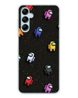 Чохол для Samsung Galaxy M16 з картинкою «Космічний патерн Among Us» Чохол для Samsung Galaxy M16 з картинкою «Космічний патерн Among Us»