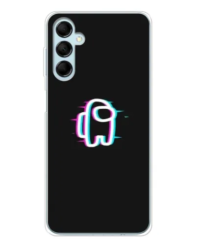 Чехол для Samsung Galaxy M16 с картинкой «Among Us неон» Чехол для Samsung Galaxy M16 с картинкой «Among Us неон»