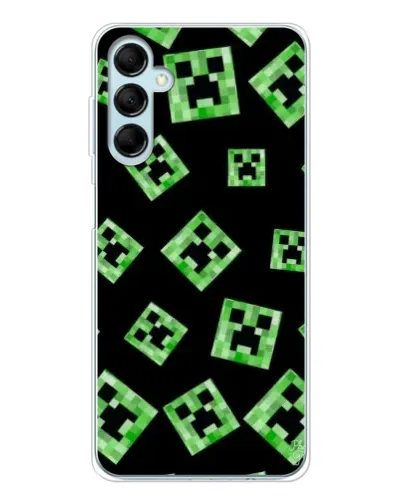 Чехол для Samsung Galaxy M16 с картинкой «Паттерн с криперами»