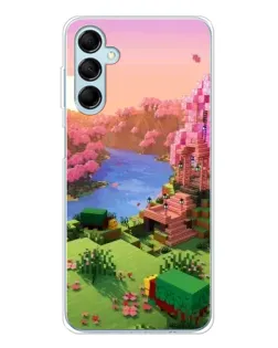 Чохол для Samsung Galaxy M16 з картинкою «Рожеве дерево Minecraft» Чохол для Samsung Galaxy M16 з картинкою «Рожеве дерево Minecraft»