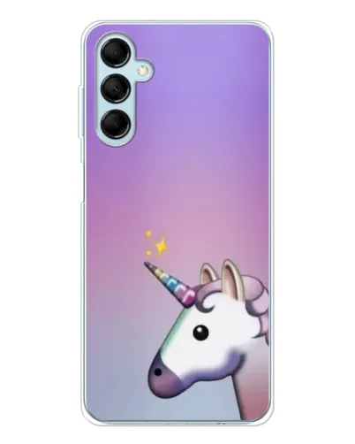 Чехол для Samsung Galaxy M16 с картинкой «Единорог градиент»