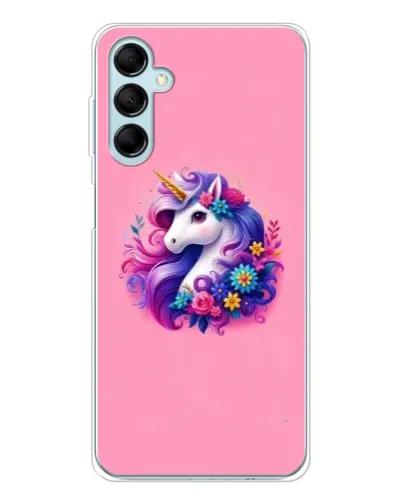 Чехол для Samsung Galaxy M16 с картинкой «Сказочный единорог»