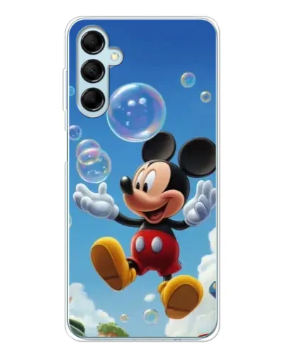 Чехол для Samsung Galaxy M16 с картинкой «Mickey и мыльные пузыри»