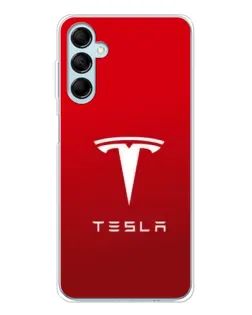 Чехол для Samsung Galaxy M16 с картинкой «Tesla Red Classic»